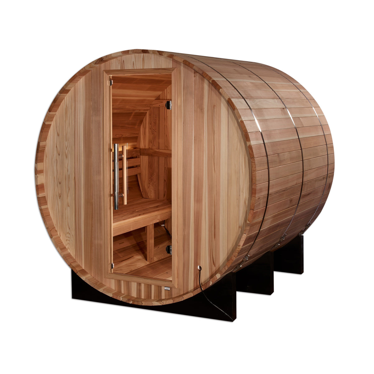 Golden Designs Arosa 4 Person Barrel Traditional Sauna (GDI-B004-01)
