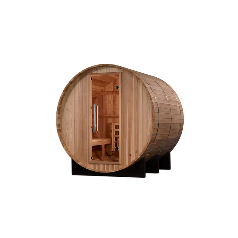 Golden Designs Arosa 4 Person Barrel Traditional Sauna (GDI-B004-01)