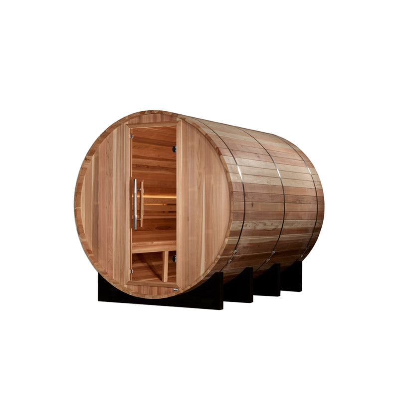 Golden Designs Klosters 6 Person Barrel Traditional Sauna (GDI-B006-01)