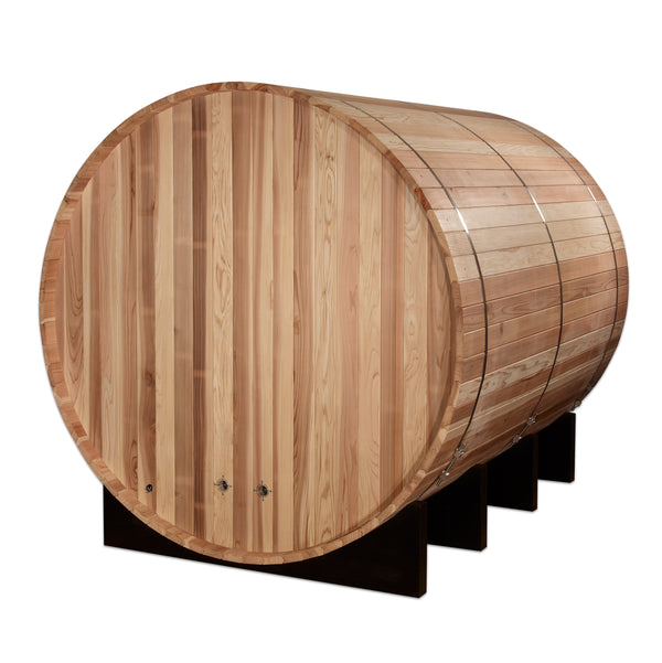 Golden Designs Klosters 6 Person Barrel Traditional Sauna (GDI-B006-01)
