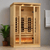 Golden Designs 2025 Reserve Edition 2 Person Full Spectrum with Himalayan Salt Bar GDI-8020-03