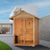 Golden Designs Arlberg 3 Person Traditional Outdoor Sauna (GDI-8103-01)
