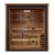 Golden Designs Drammen 3 Person Outdoor-Indoor Traditional Sauna (GDI-8203-01)