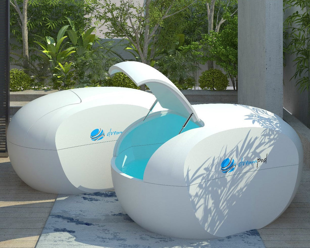 Dreampod Home Float Plus – Sleek, Insulated Float Tank for Home Wellness & Relaxation
