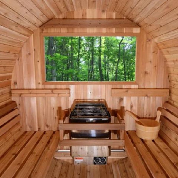 Harvia KIP60B 6kW Electric Sauna Heater with Built-in Controls