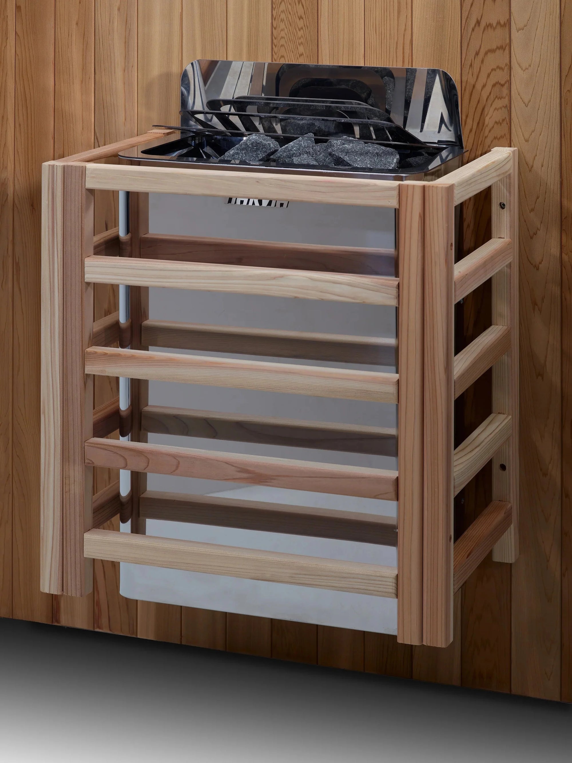 Golden Designs 2025 Toledo 6 Person Hybrid Sauna (Indoor) Full Spectrum and Harvia Traditional Stove (GDI-8360-01)