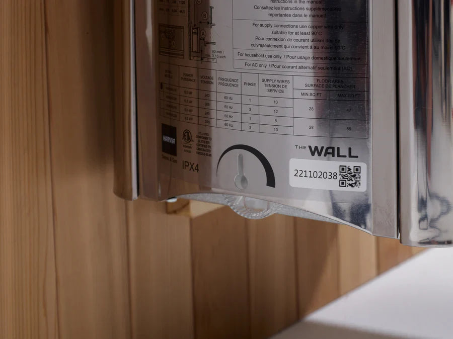 Golden Designs 2025 Soria 3 Person Hybrid Sauna (Indoor) Full Spectrum and Harvia Traditional Stove (GDI-8330-01)