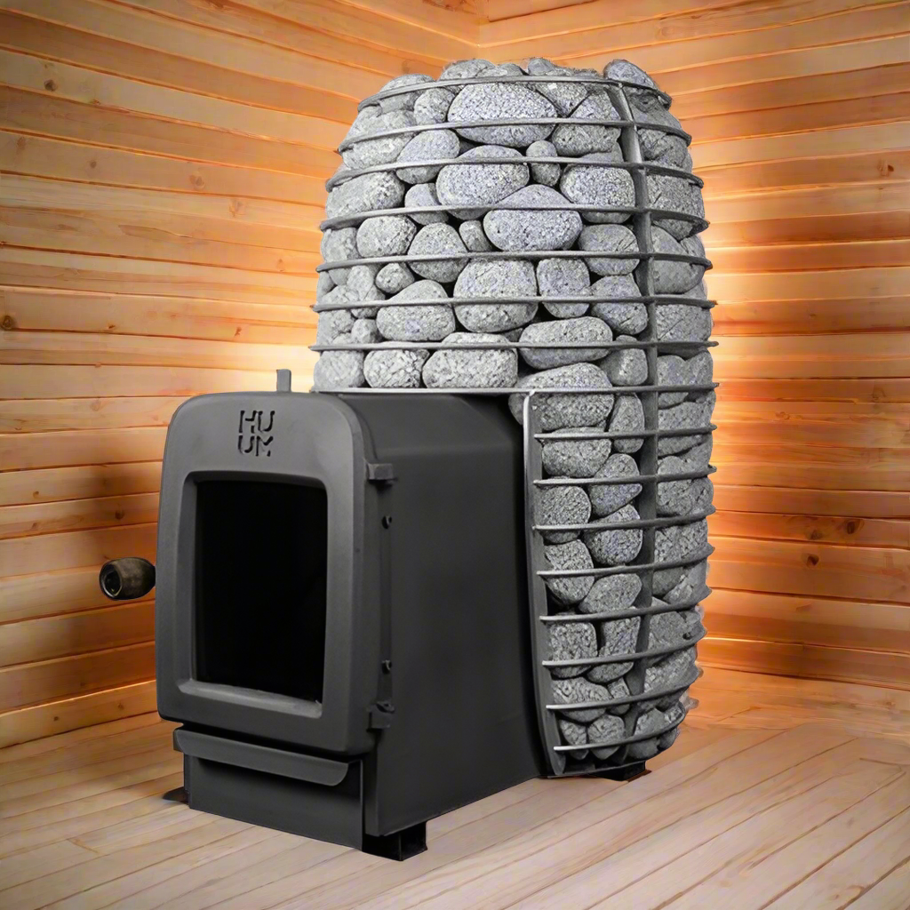 HUUM Hive Heat 12kW LS wood-burning sauna stove