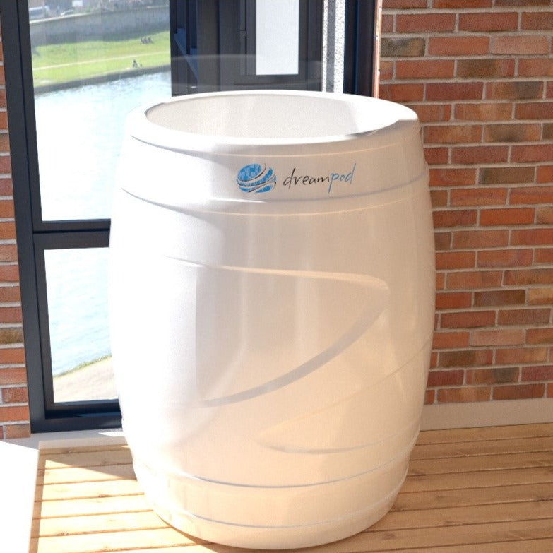 Dreampod Cold Plunge Barrel with Chiller – Compact, Insulated Ice Bath for Home Recovery