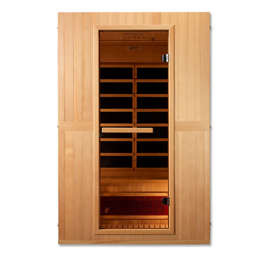 Golden Designs Maxxus Serenity 2-Person Dual Tech Low EMF FAR Infrared Sauna (MX-LS2-01)