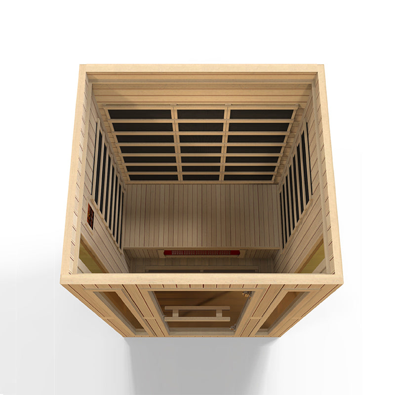 Golden Designs Maxxus Trinity 3-Person Dual Tech Low EMF FAR Infrared Sauna (MX-LS3-01)
