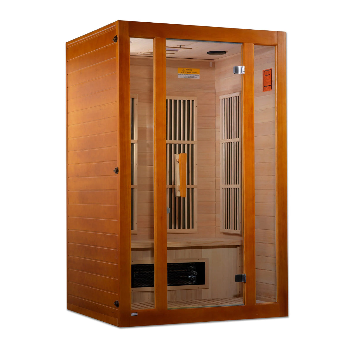 Golden Designs Maxxus Aspen 2-Person Dual Tech Low EMF FAR Infrared Sauna (MX-J206-02S)