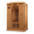 Golden Designs Maxxus 2-Person FAR Infrared Sauna – Low EMF, Canadian Hemlock (MX-K206-01)