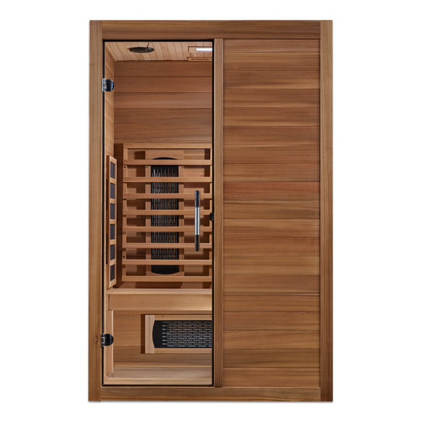 Golden Designs Maxxus S-Line 2-Person Full Spectrum Infrared Sauna (MX-S206-01)