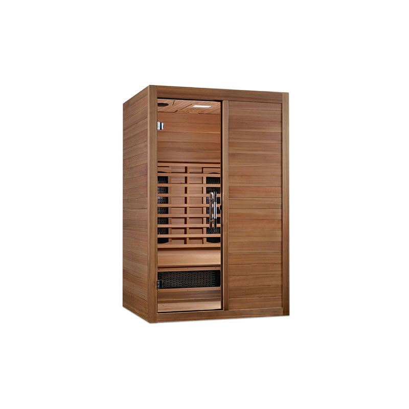 Golden Designs Maxxus S-Line 2-Person Full Spectrum Infrared Sauna (MX-S206-01)