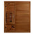 Golden Designs Maxxus S-Line 3-Person Full Spectrum Infrared Sauna (MX-S306-01)