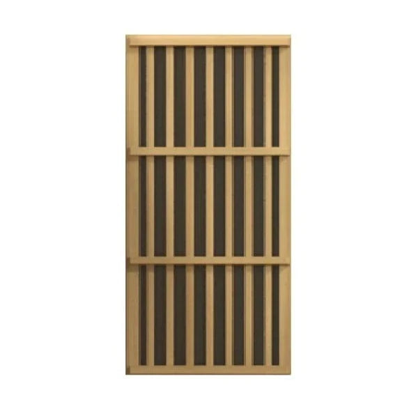 Golden Designs Maxxus 2-Person FAR Infrared Sauna – Low EMF, Canadian Hemlock (MX-K206-01)
