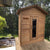 Dundalk LeisureCraft Knotty Cedar Outdoor Cabin Sauna