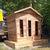 Dundalk LeisureCraft Clear Cedar Outdoor Cabin Sauna