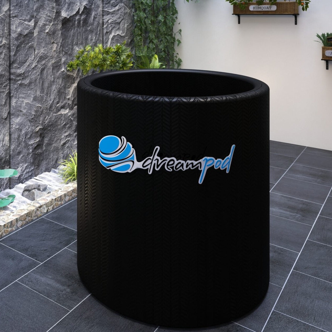 Dreampod Flex Ice Bath – Portable Cold Plunge Tub with Insulated Walls and Anti‑Slip Base