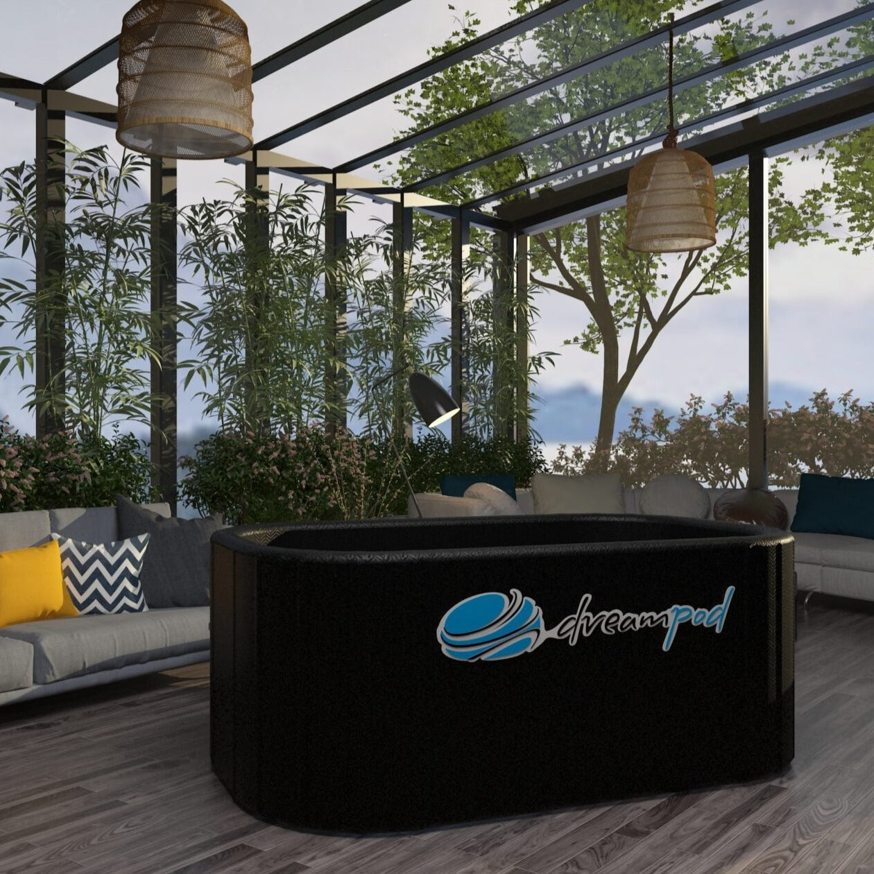 Dreampod Flex Ice Bath – Portable Cold Plunge Tub with Insulated Walls and Anti-Slip Base