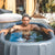 Penguin Chillers Tru Grit Inflatable Tub + Cold Therapy Chiller Accelerated Recovery