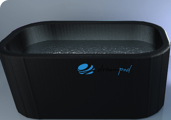Dreampod Ice Bath Flex with Chiller – Portable Cold Plunge Tub for Recovery & Wellness