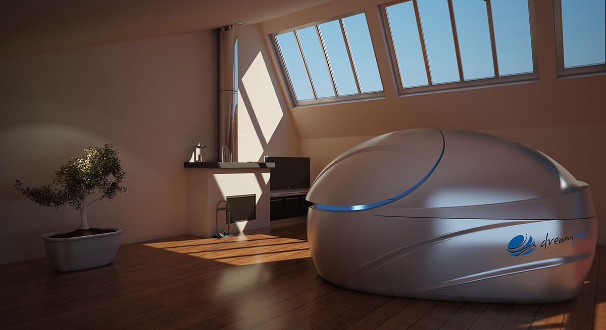 Dreampod Vmax Float Pod – Oversized Float Tank for Athletes, Larger Users & Accessibility Needs