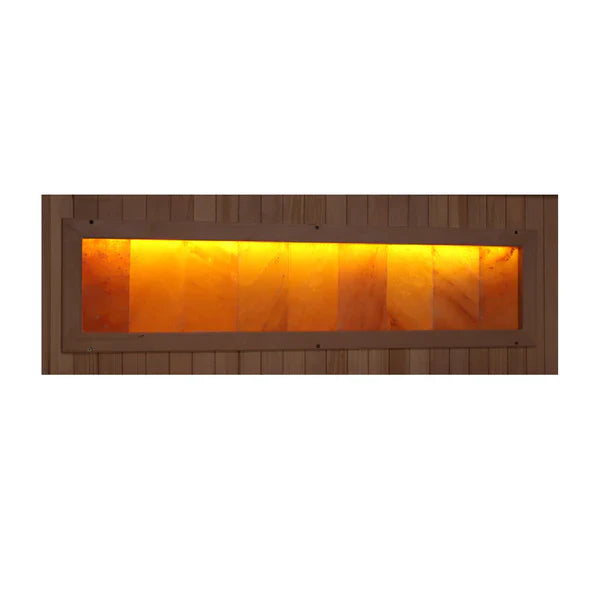 Golden Designs Reserve Edition 3 Person Near Zero EMF Full Spectrum with Himalayan Salt Bar (GDI-8230-01)