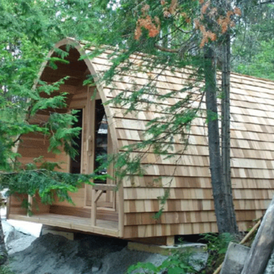 Dundalk LeisureCraft Clear Cedar POD Sauna
