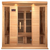 Golden Designs Maxxus 4-Person Low EMF FAR Infrared Sauna – Model MX-K406-01