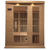 Golden Design Maxxus 3-Person Low EMF FAR Infrared Sauna – Canadian Hemlock (MX-K306-01)