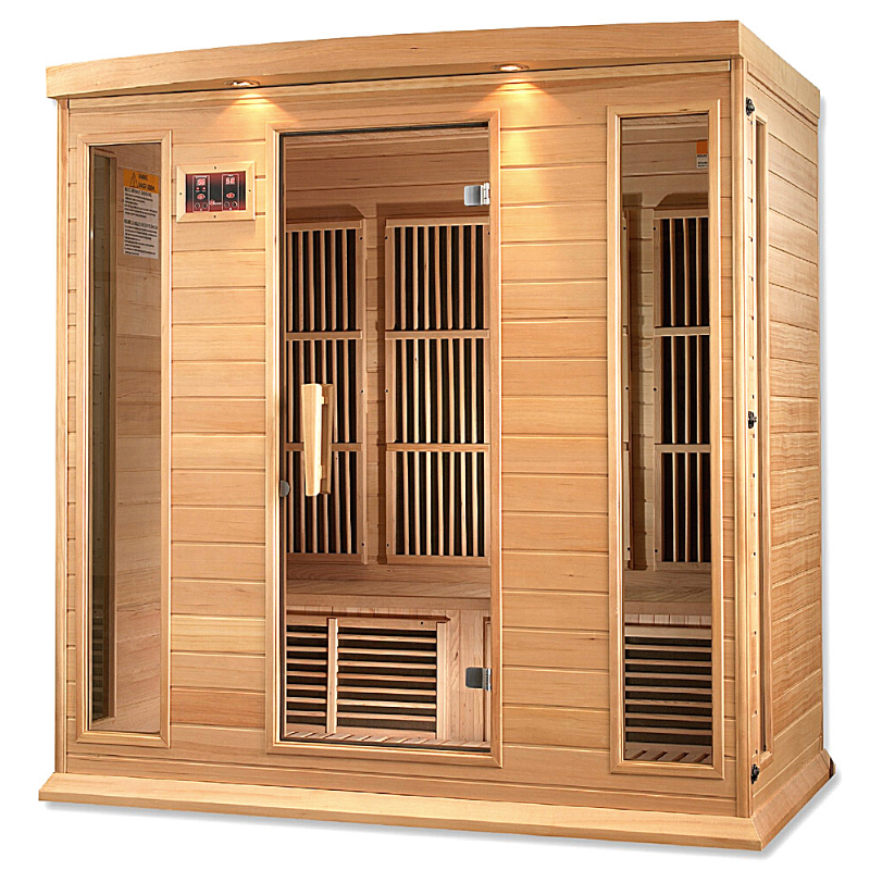 Golden Designs Maxxus 4-Person Low EMF FAR Infrared Sauna – Model MX-K406-01