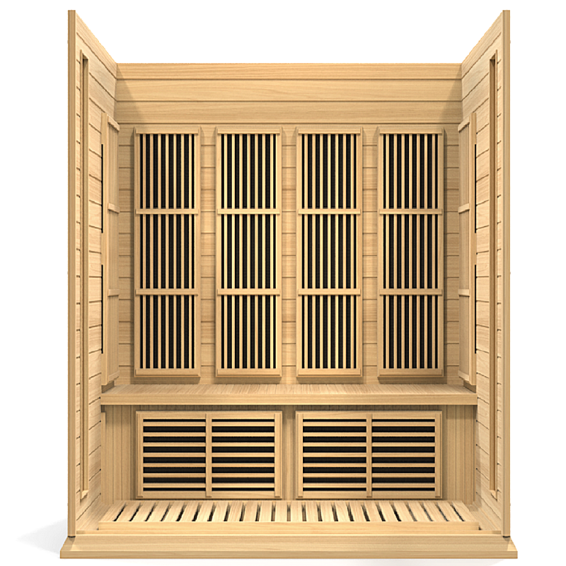 Golden Designs Maxxus 4-Person Low EMF FAR Infrared Sauna – Model MX-K406-01