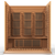 Golden Designs Maxxus 3-Person Infrared Sauna – Red Cedar, Low EMF (MX-K306-01)