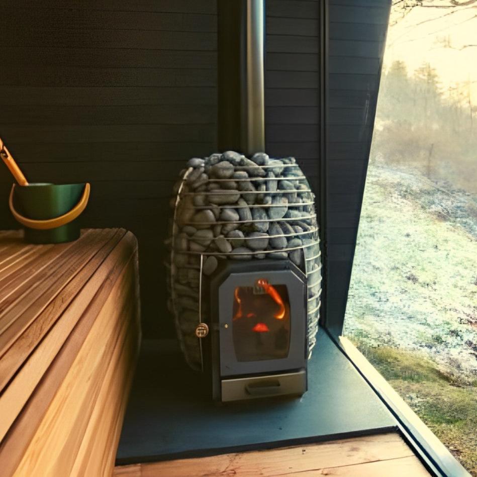 HUUM Hive Wood 17kW wood-burning sauna stove