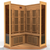Golden Designs Maxxus 3-Person FAR Infrared Sauna – Low EMF, Red Cedar (MX-K356-01)
