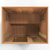 Golden Designs Maxxus 3-Person Infrared Sauna – Red Cedar, Low EMF (MX-K306-01)