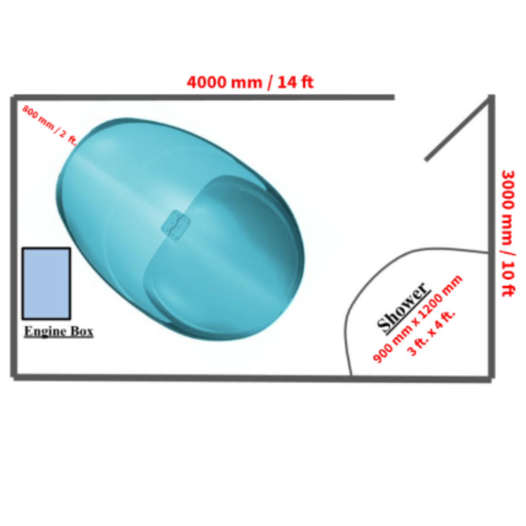 Dreampod V2 Float Pod – Flagship Sensory Deprivation Tank with Advanced Insulation & Precision Controls