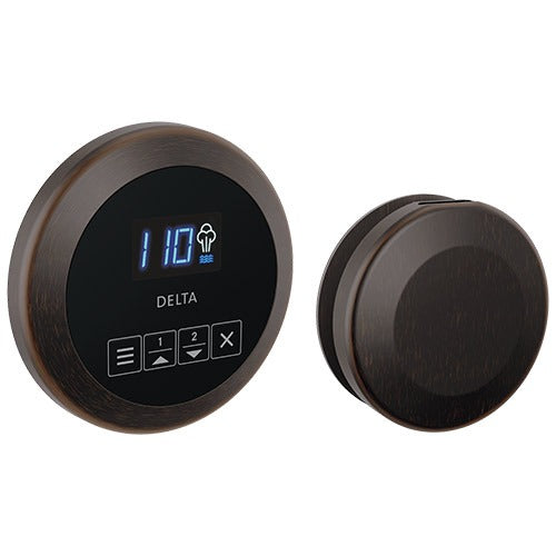 Delta Steam Shower Controls Venetian Bronze Delta SteamScape Classic Round System Control and Steam Head