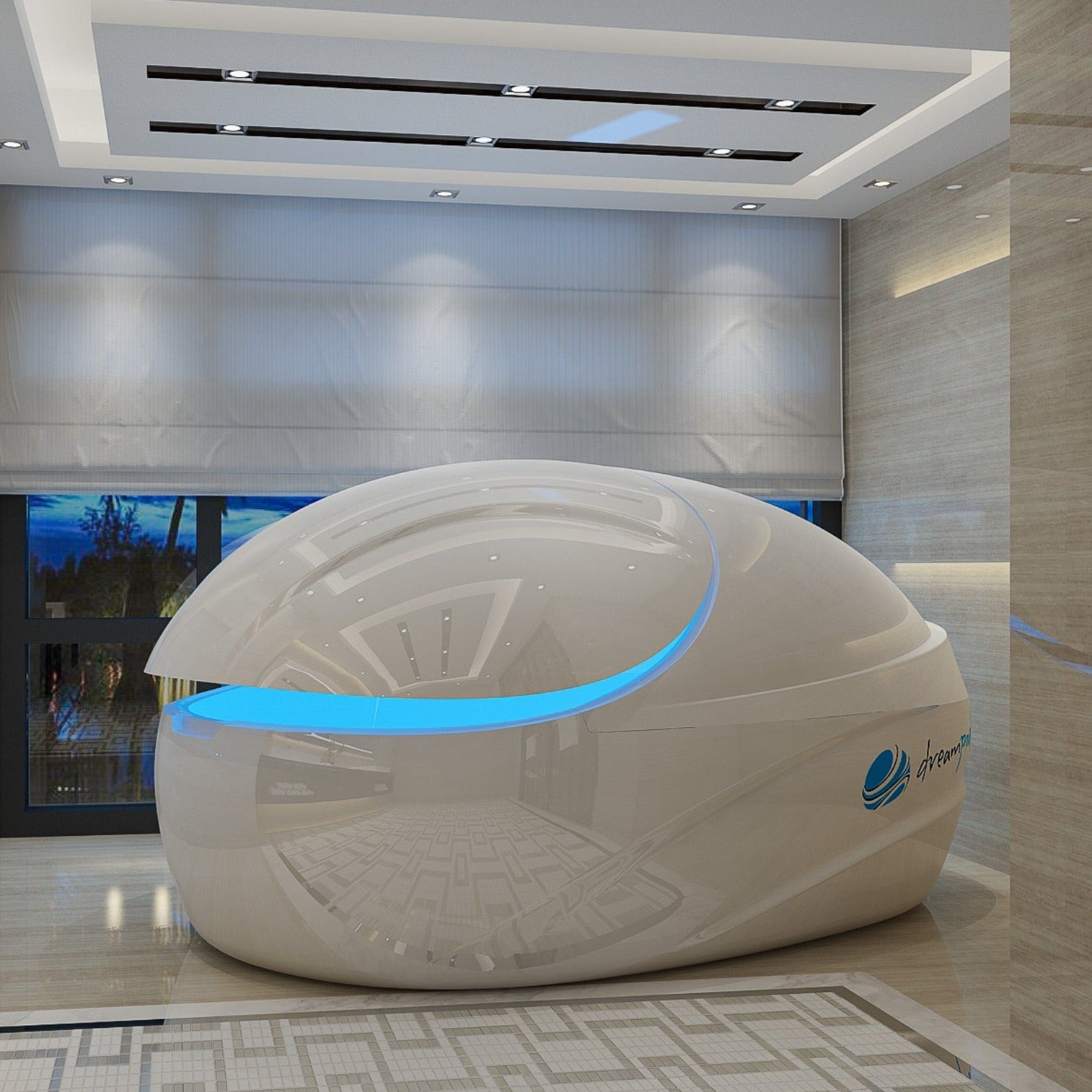 Dreampod Vmax Float Pod – Oversized Float Tank for Athletes, Larger Users & Accessibility Needs