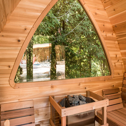 Dundalk LeisureCraft Knotty Cedar POD Sauna