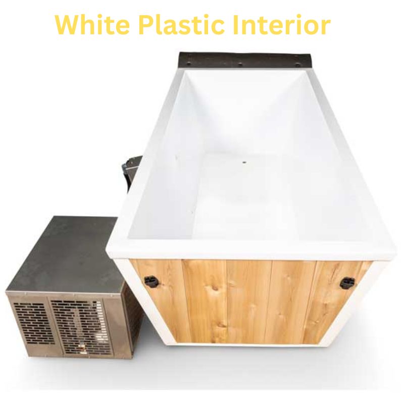 Dundalk LeisureCraft The Glacier Cold Plunge Tub - Clear Red Cedar