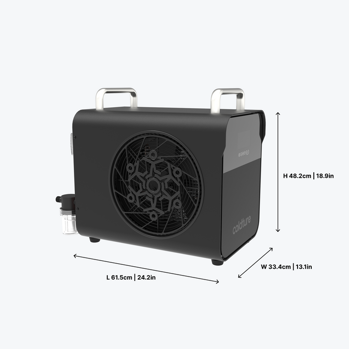 Coldture Ice Bath Water Chiller Pro – High-Performance Cold Plunge Chiller with UV Filtration & Digital Controls