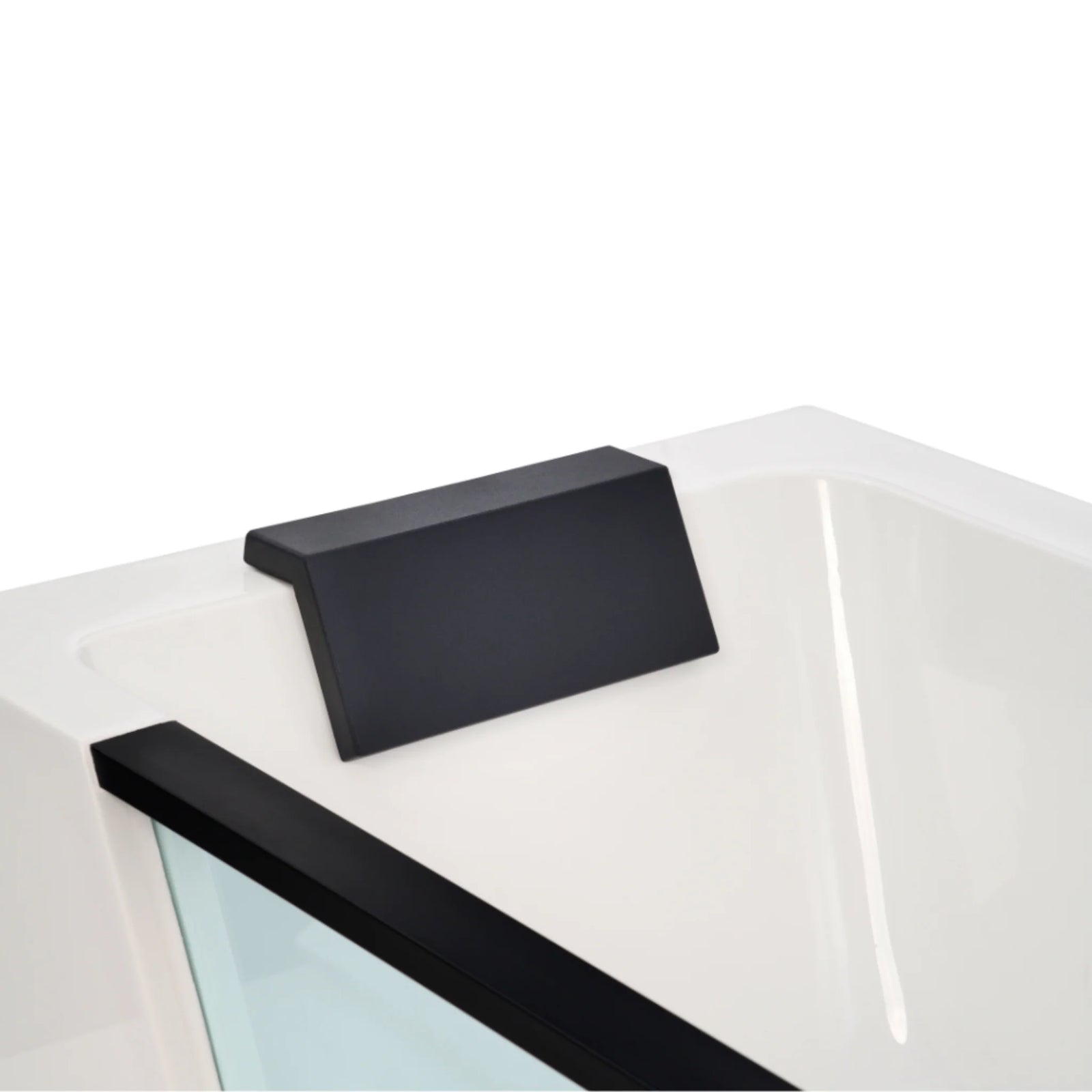 Cryo Innovations XR Cryo Plunge with Window – close-up of the headrest and window frame