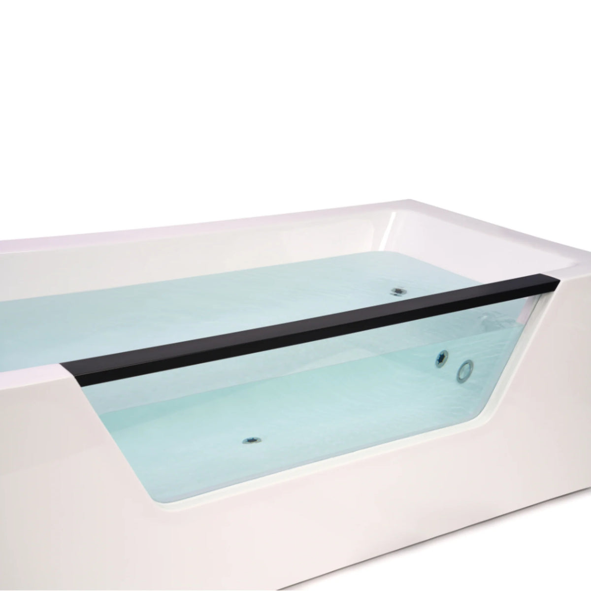 Cryo Innovations XR Cryo Plunge with Window – close-up of the tub interior