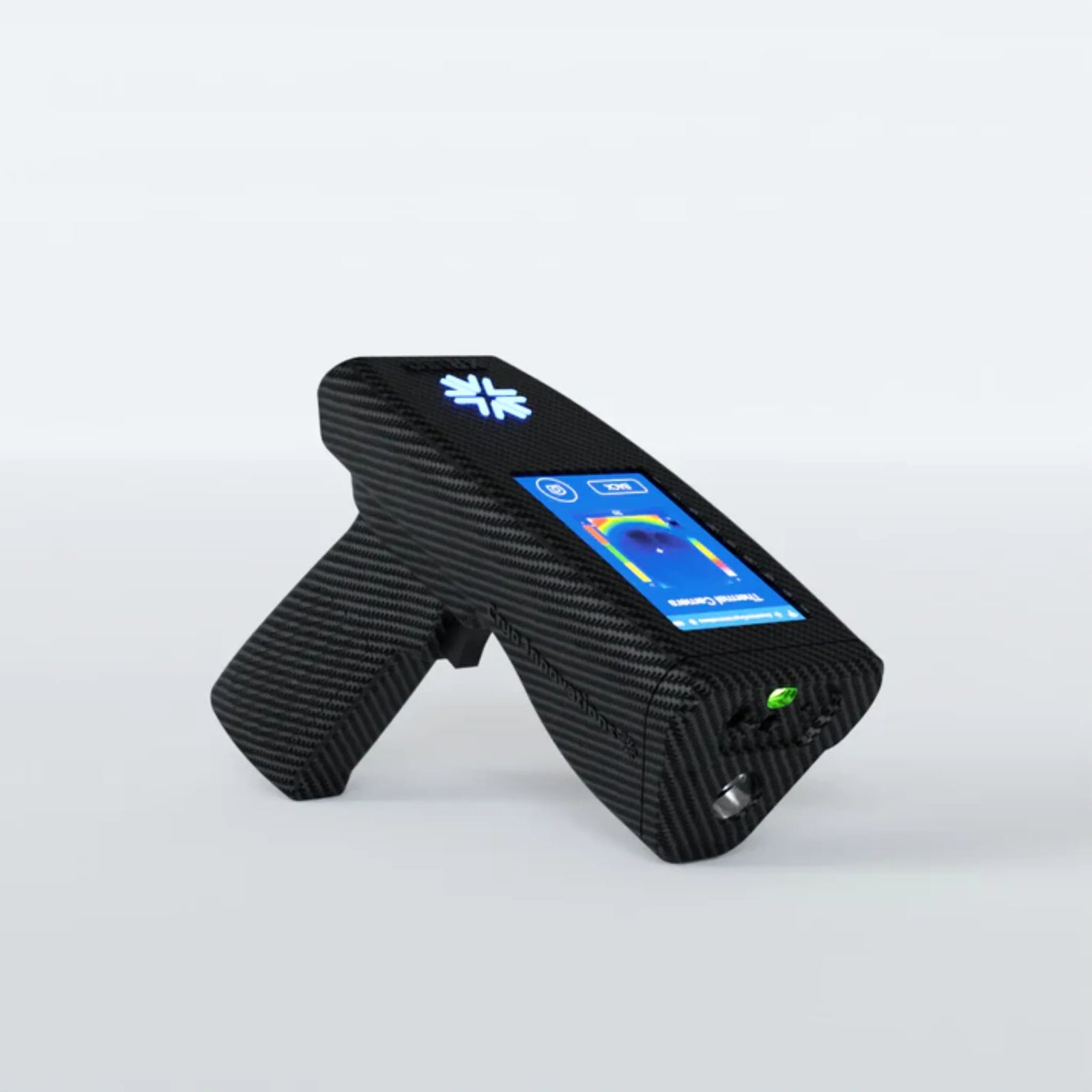 Cryo Innovations XR ISO Handheld CO₂ Cryotherapy System – black handheld device with a touch display