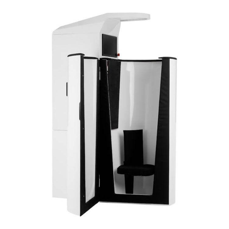 Cryomed Pro Ultra Whole-Body Cryotherapy Chamber – chamber with the door open