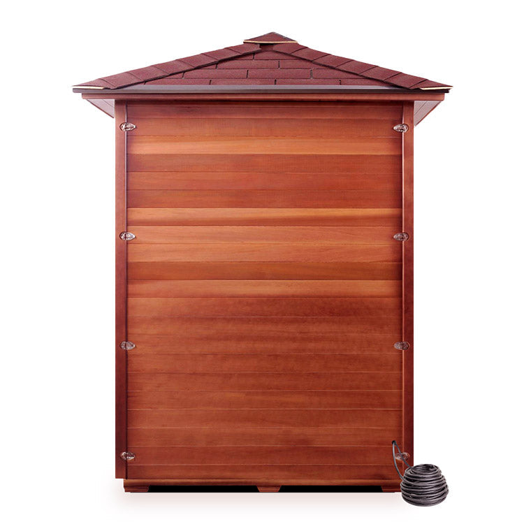 Enlighten Diamond 3-Person Hybrid Infrared/Traditional Sauna
