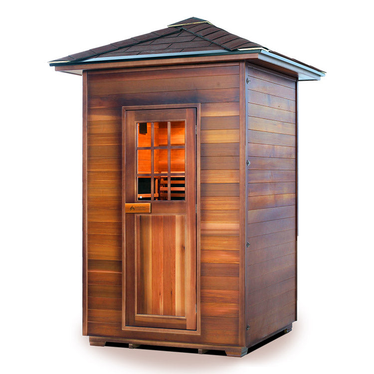Enlighten MoonLight 2-Person Traditional Indoor Sauna